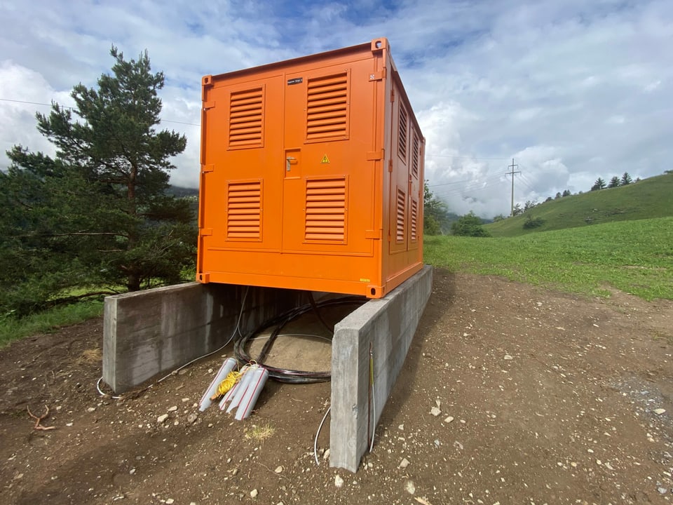 Quest transfurmatur è necessari per l'electric da las lavurs da construcziun.
