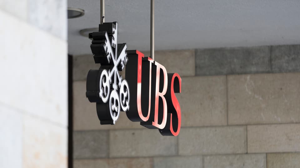 Logo UBS vi d'ina chasa. 