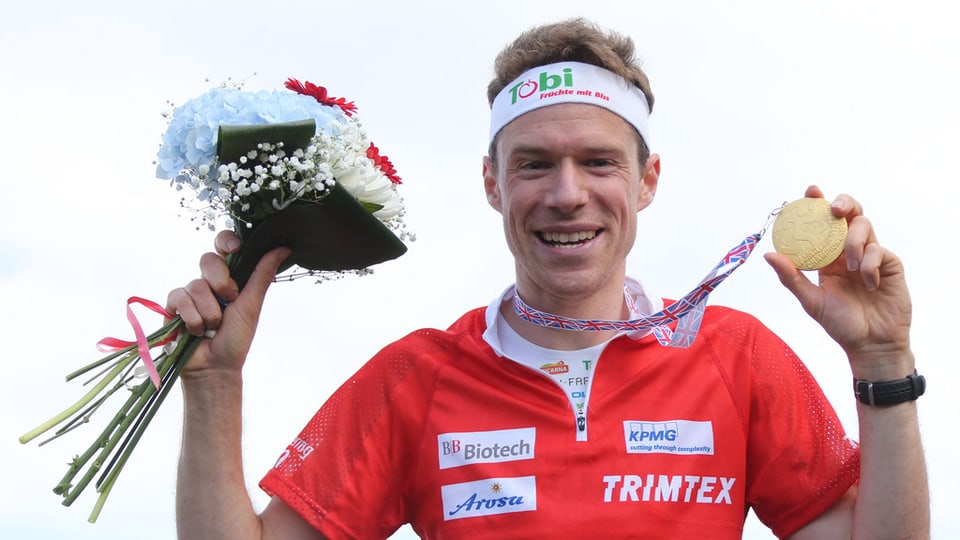 Purtret Daniel Hubmann, campiun mundial ad Inverness.