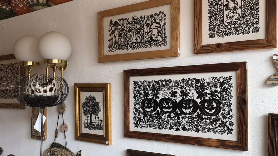 Filigran e creativ tenor fantasia Scherenschnittkunst von Carmelia Casanova.