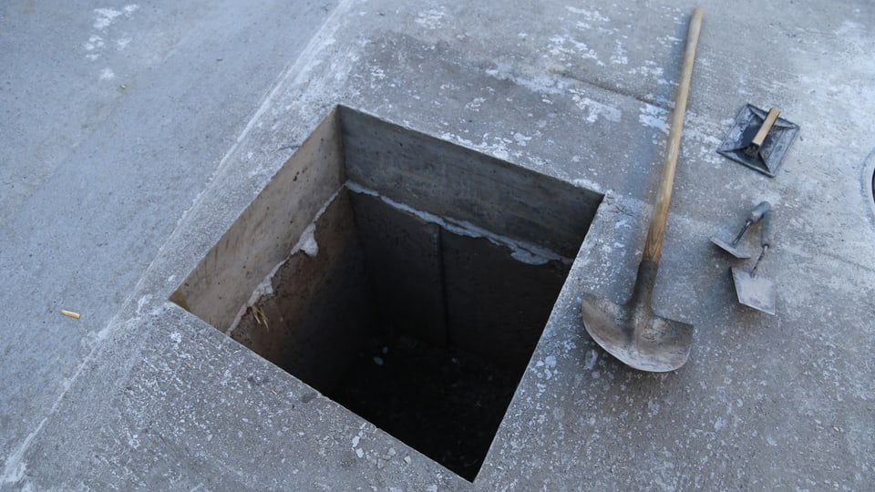 La rusna per il crap da fundament e semtgada