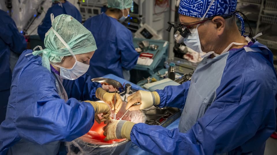 So viele Transplantationen und Organspenden wie noch nie in der Schweiz.