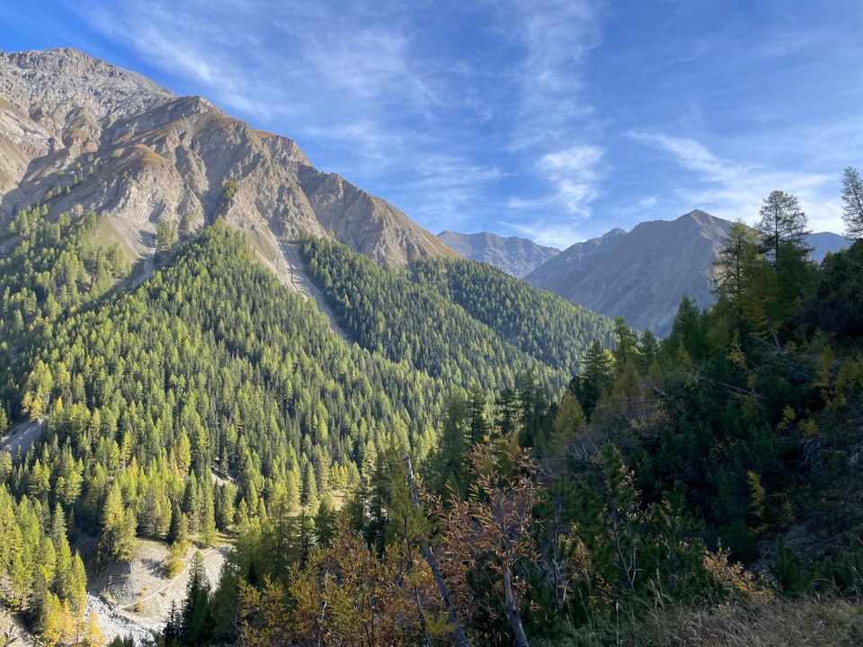 Blick ins Val Trupchun.