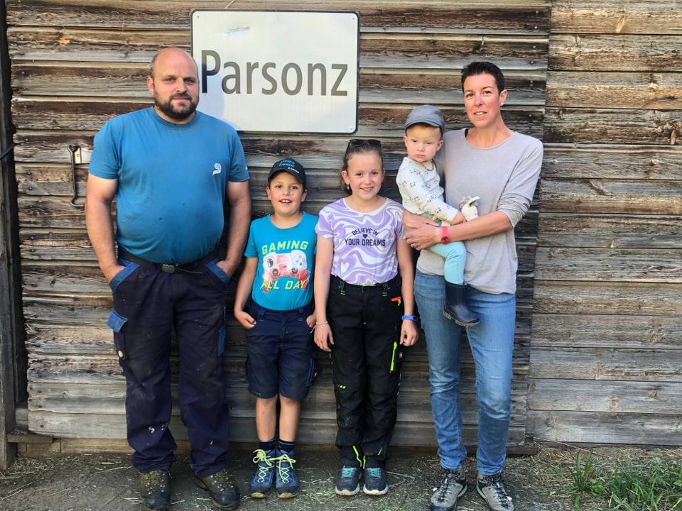 Familie Stgier in Parsonz