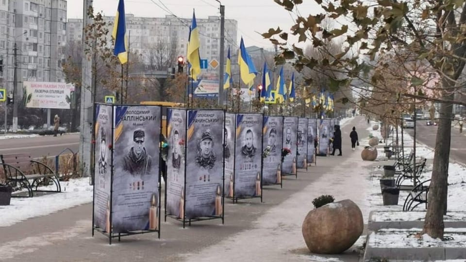 Gefallenendenkmal ukraine 