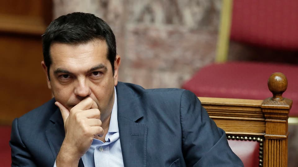 Il primminister grec Alexis Tsipras.