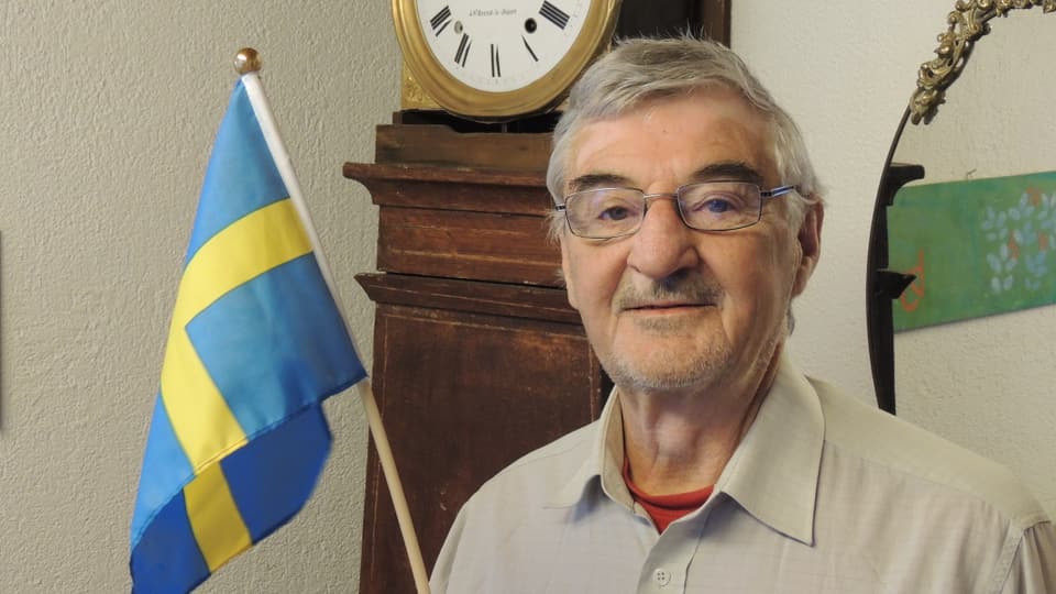 Purtret da Tumaisch Nay che ha abità 25 onns en Svezia.