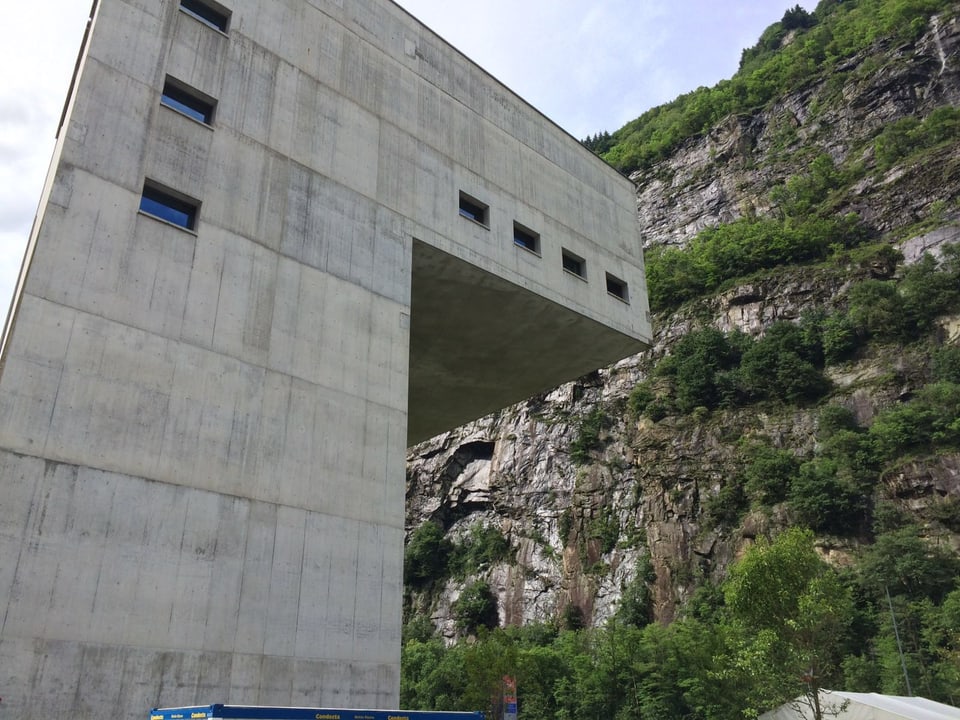 Centrala da guidar dal tunnel dal Gottard a Pollegio.
