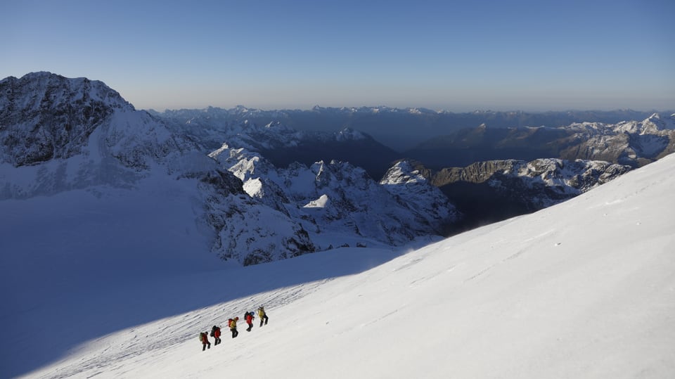 Il viadi vers il Piz Bernina