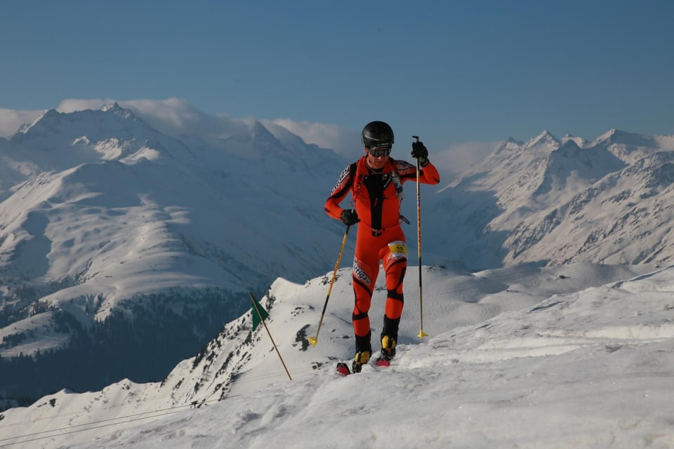 Il victur da la cursa Marco Wildhaber da la Surselva Bernaisa. 