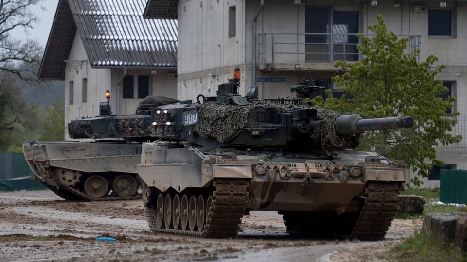 Dus panzers dal concern Ruag