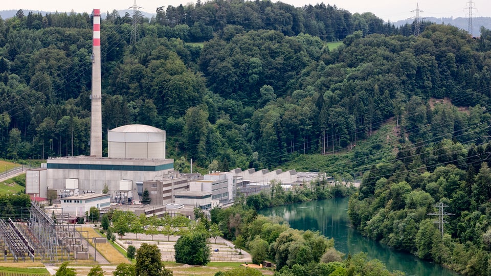 purtret da l'ovra atomara Mühleberg
