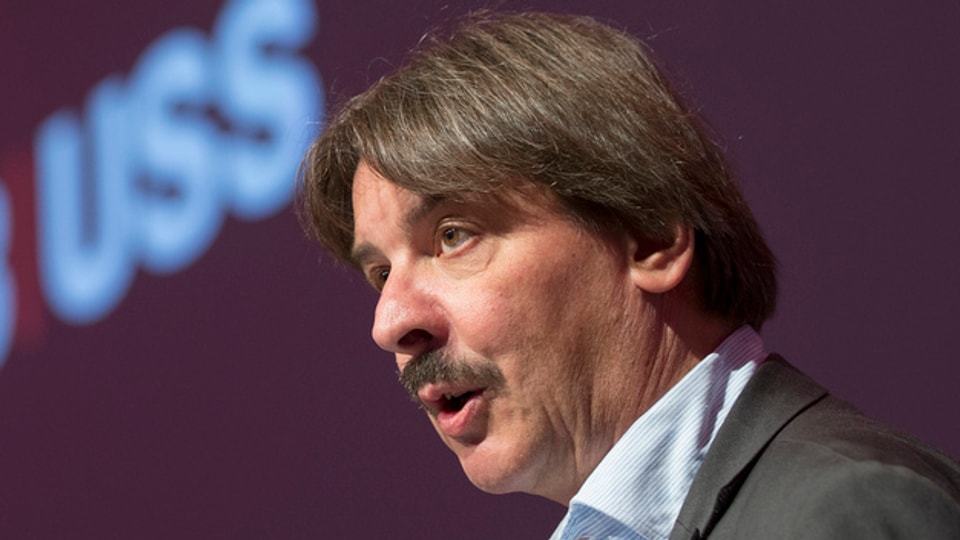Il president da l’uniun sindicala, Paul Rechsteiner.