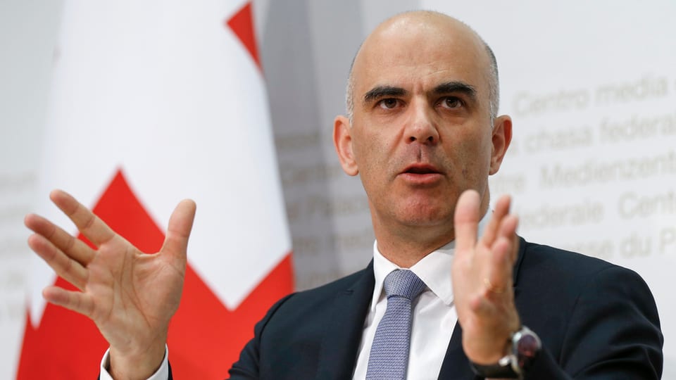 Cusseglier federal Alain Berset.