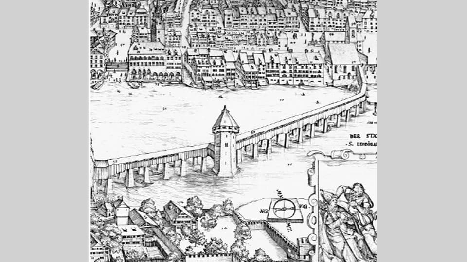 La veduta da Lucerna.