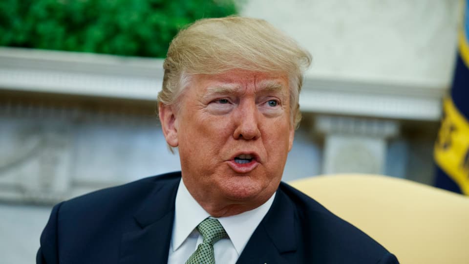 purtret da Donald Trump