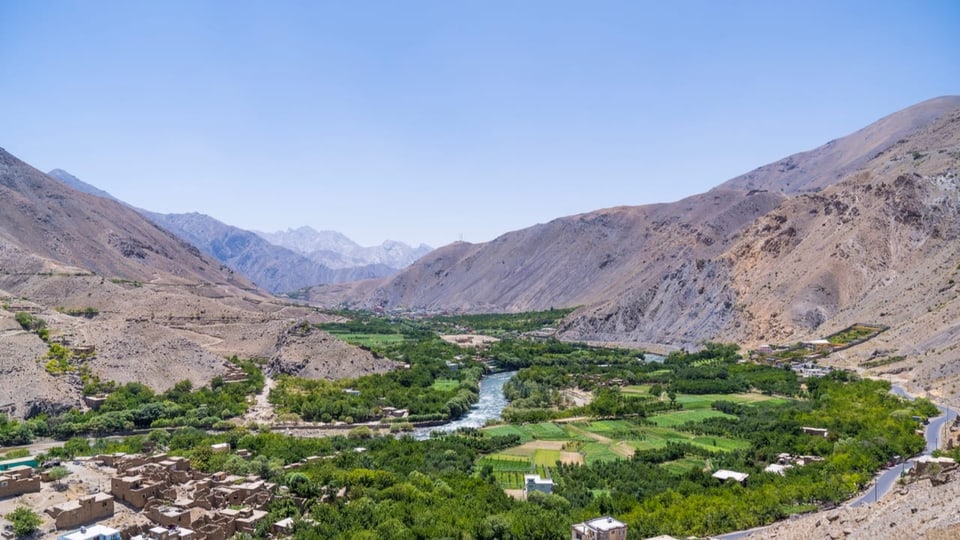 Vista sur la vallada da Panjshir
