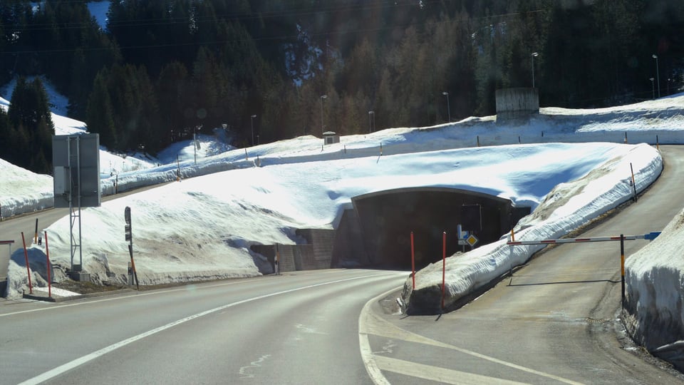 Il tunnel dal Gotschna