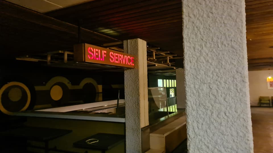 Self Service Offen, Alle durften noch eine Erinnerung mit nach Hause nehmen. 