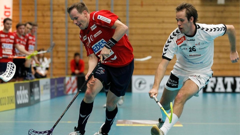 Adrian Capatt en in'acziun durant in gieu cunter Uster