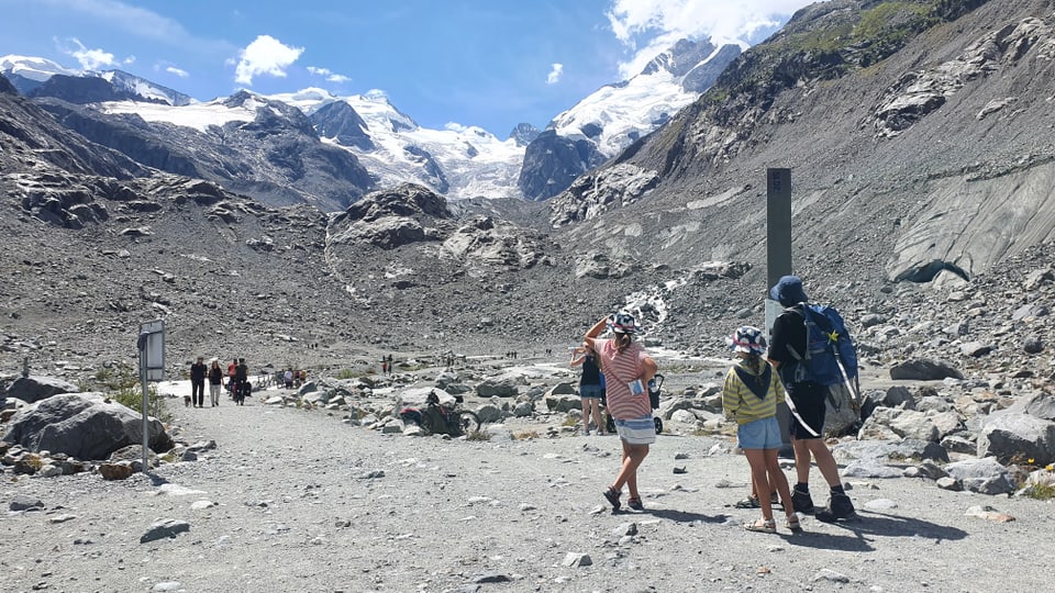 Il vadretg da Morteratsch è in magnet turistic