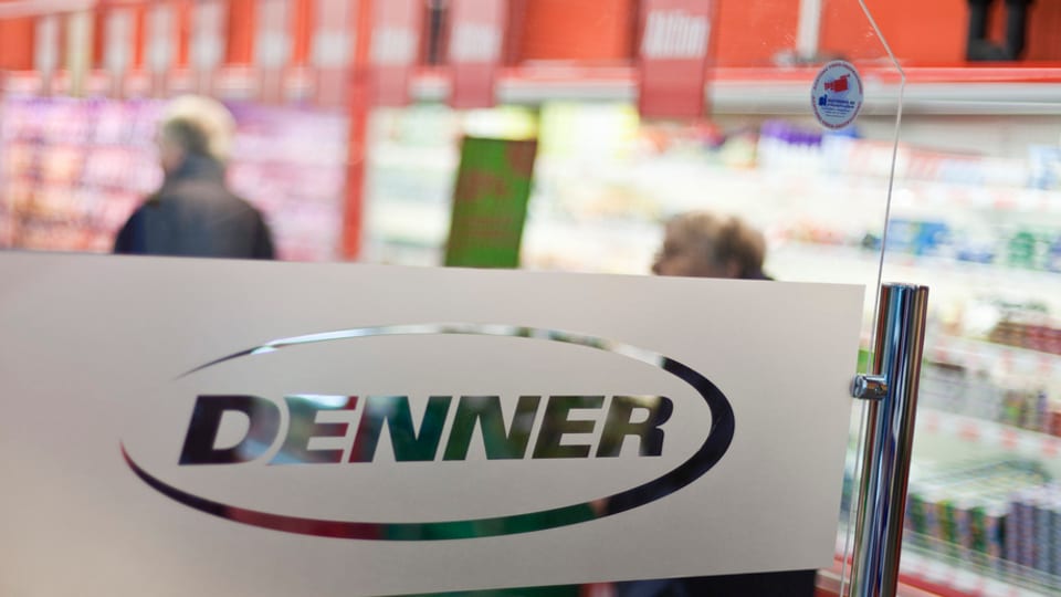 Il logo da Denner.