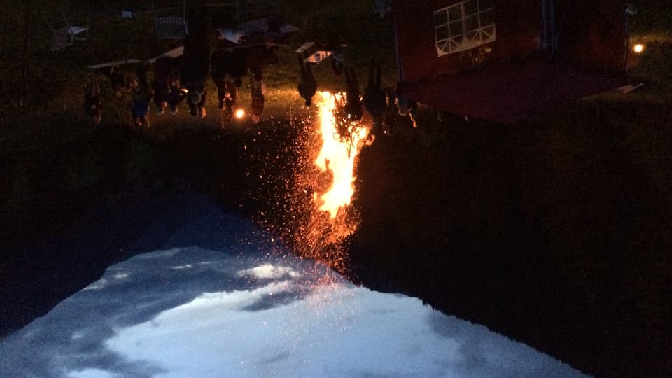 Festa d'emprim d'avust en la Val Tuors.