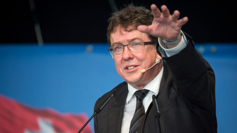 Albert Rösti n'è betg pli candidat per il Cussegl federal. 