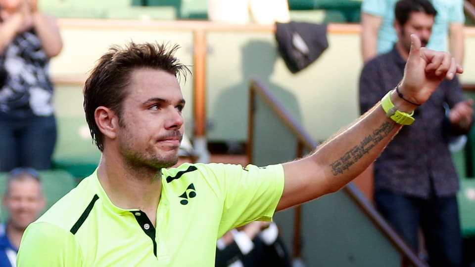 Il giugader da tennis Stan Wawrinka. 