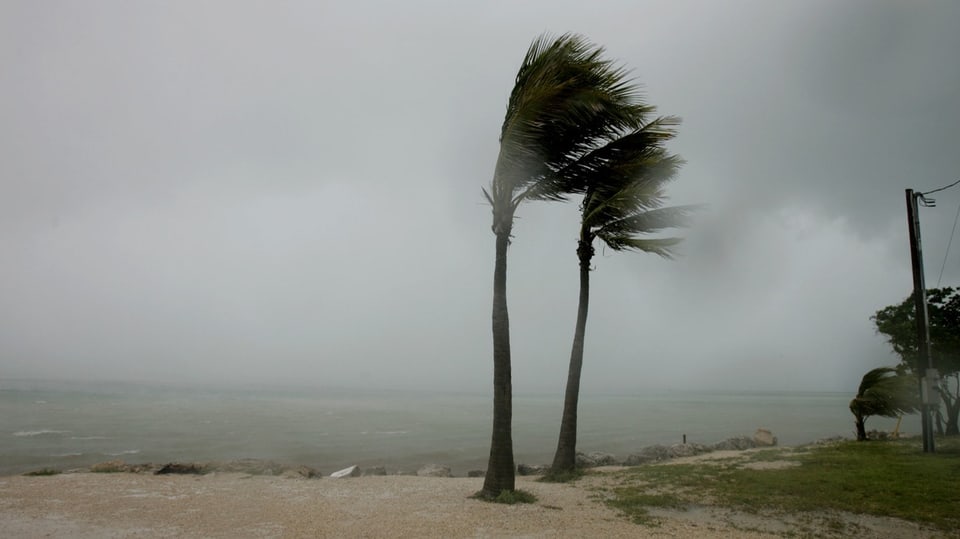 Sturm am Strand