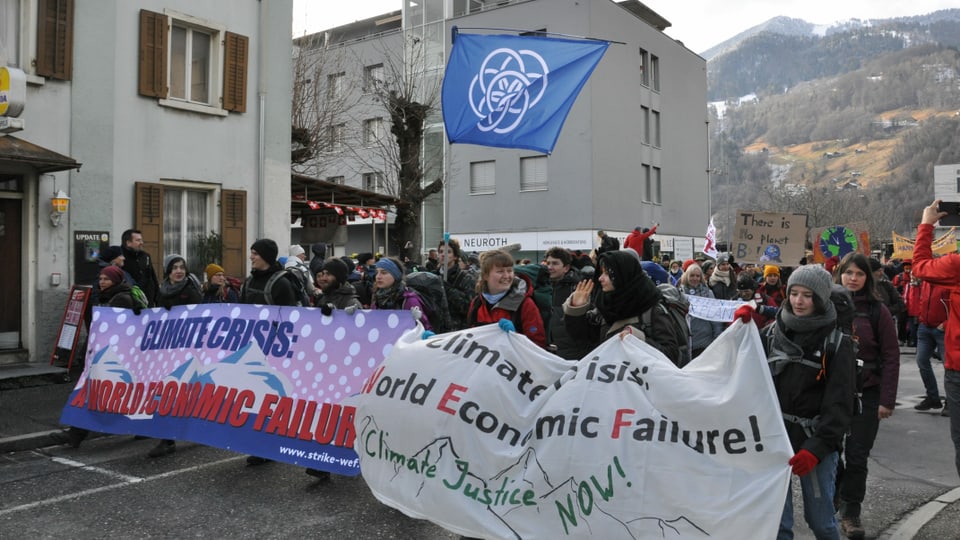 Protesta per il clima.