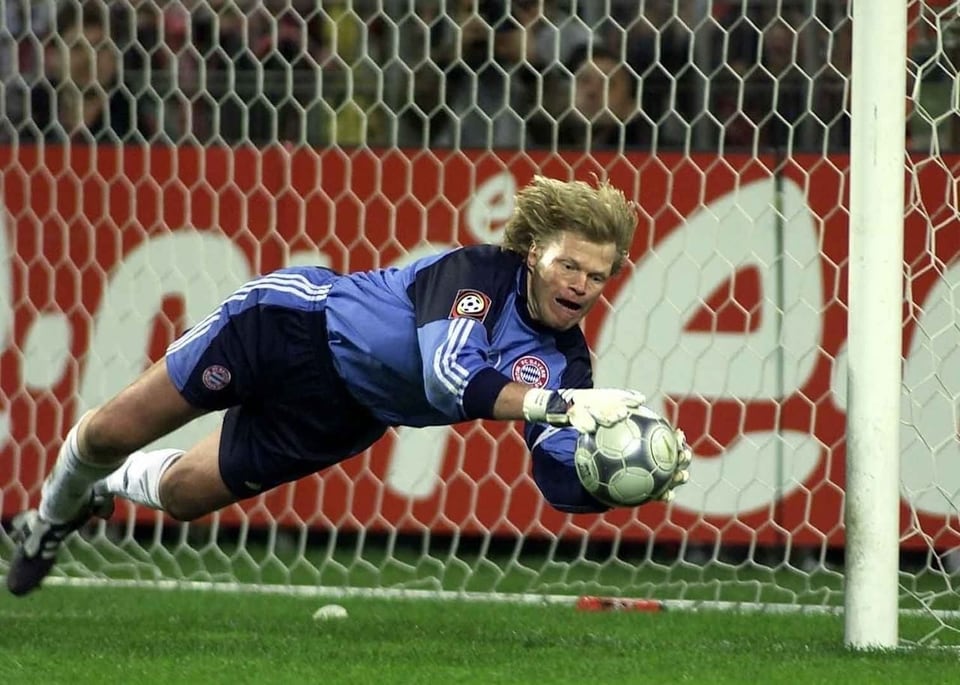 Oliver Kahn vid far ina parada.