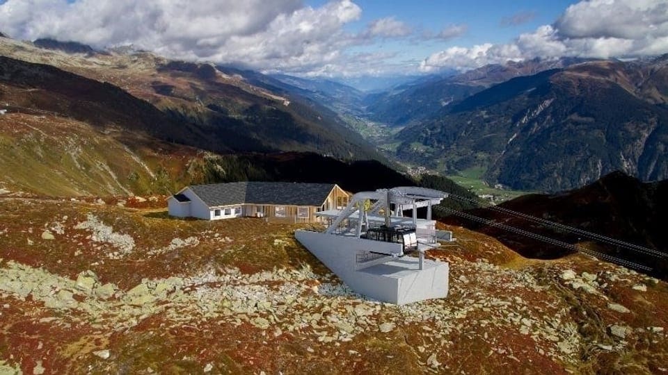 Visualisaziun dal restaurant planisà sin il Cuolm da Vi