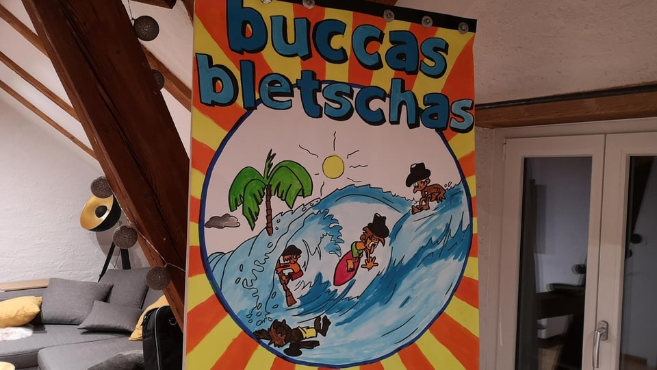 Il logo da las «buccas bletschas».