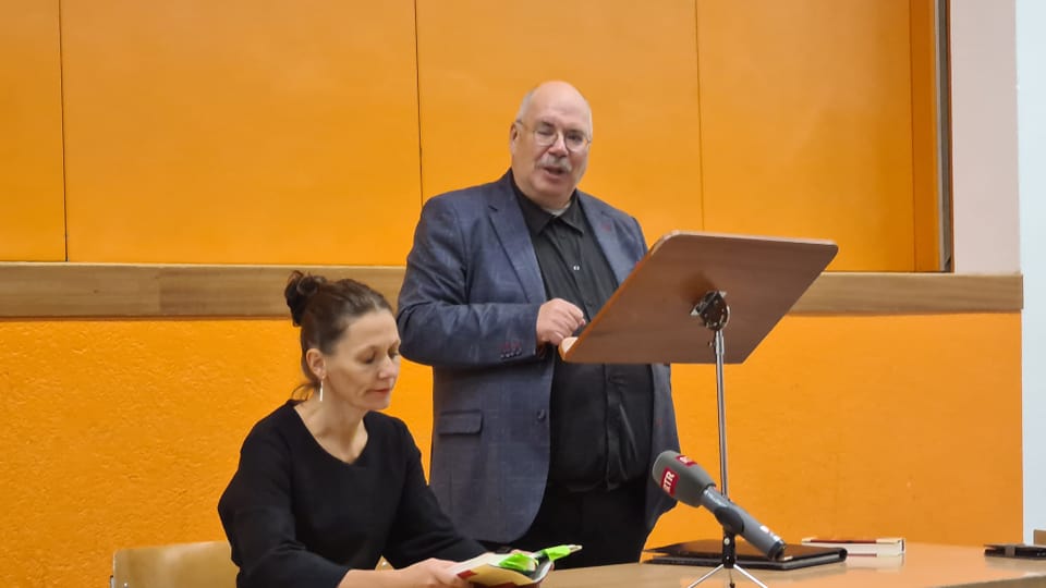 Martin Cabalzar und Petra Rothmund. 