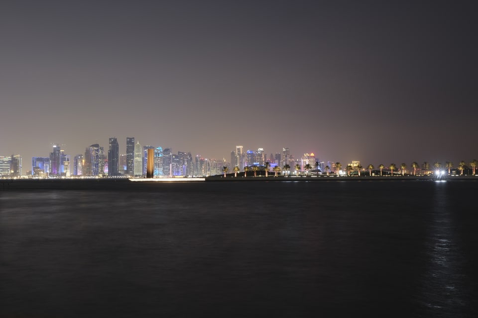La skyline da Doha