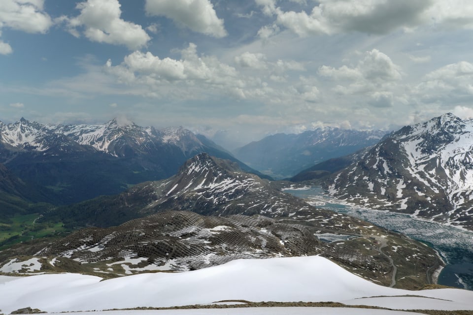 Abbildung der Solaranlagen in Poschiavo