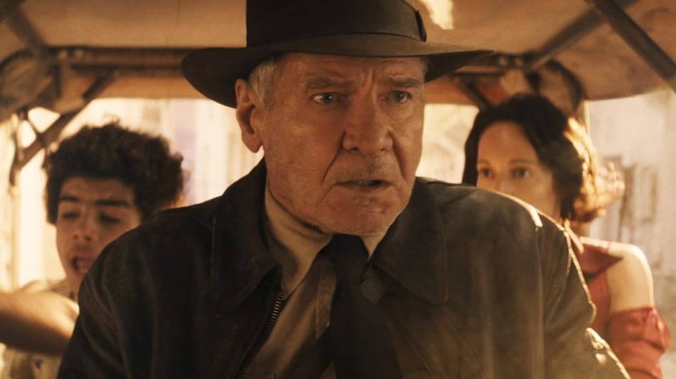 Harrison Ford è dapi 42 onns il Indiana Jones, uss ha el 80 onns.