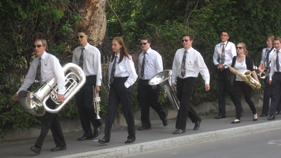 Impressiun da la Festa chantunala da musica 2013 a Cuira.