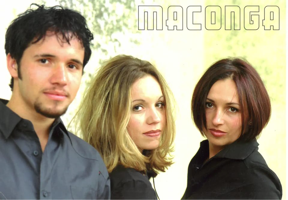 Maconga – zusammen mit der Schwester und Gaby Degonda musikalisch  unterwegs.