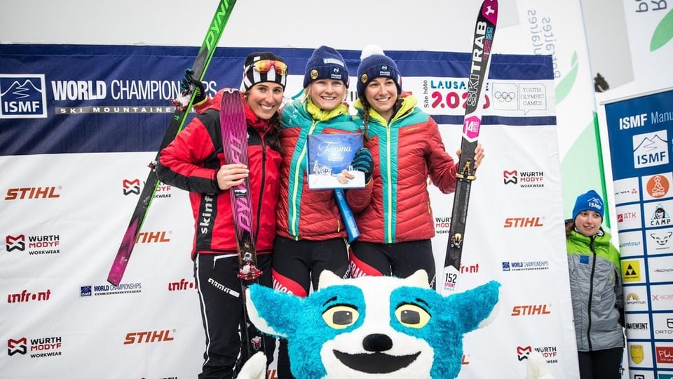 Arina Riatsch, segunda tar ils champiunadis mundials