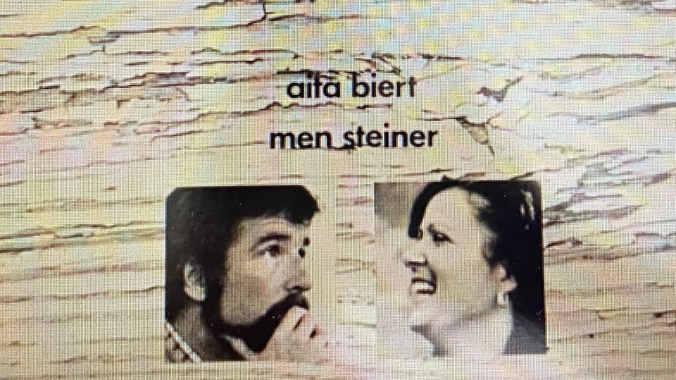 La cuverta da lur emprima LP (1982) la cuverta dad ina LP