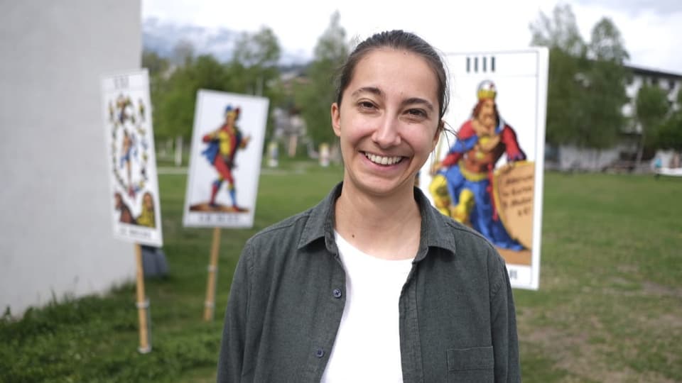 Naomi Arpagaus avant la «Cularta» Naomi Arpagaus avant la «Cularta»