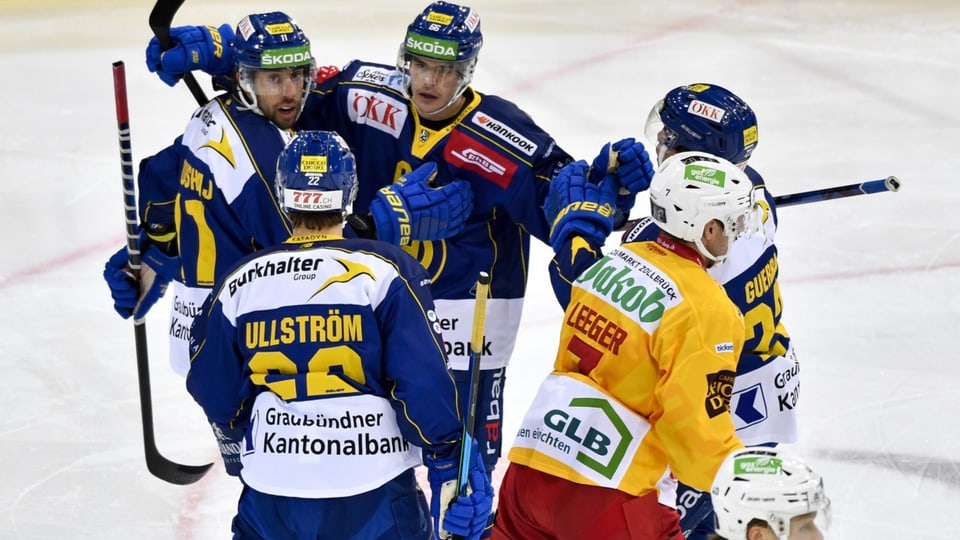 HCD cunter l'adversari preferì Giugaders dal HCD vid giubliar