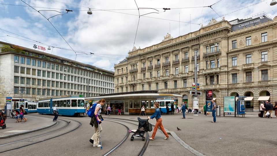 Paradeplatz a Turitg. 