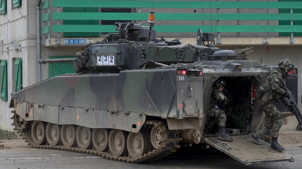 Il parlament ha approvà ils daners per il militar. 
