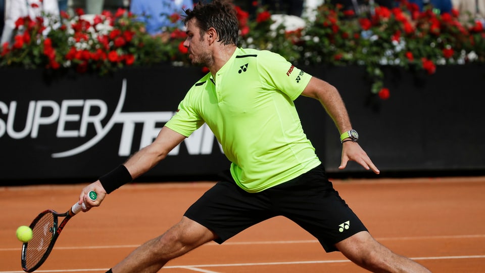 giugader da tennis, Stan Wawrinka, en acziun