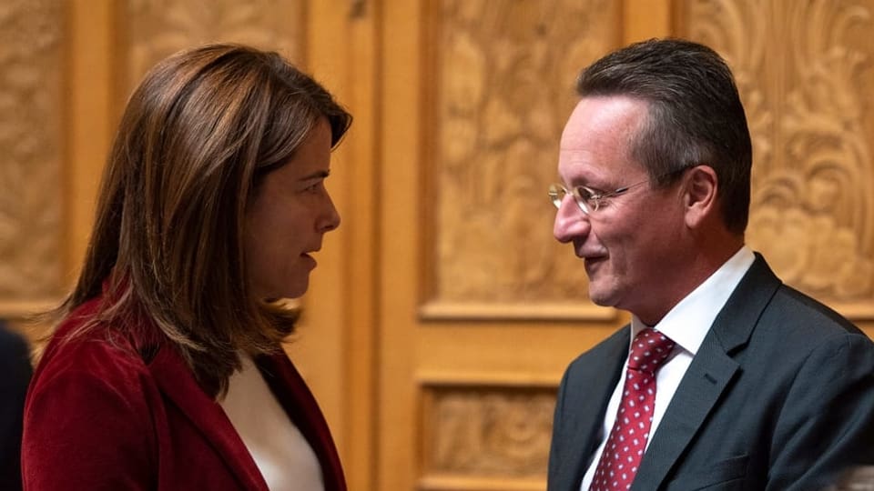 Petra Gössi e Martin Schmid: