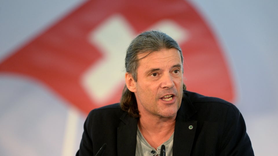Oskar Freysinger da la PPS dal Vallais candidescha per il Cussegl federal.  