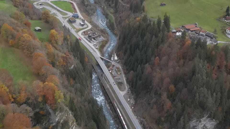 Landquart bei Küblis.